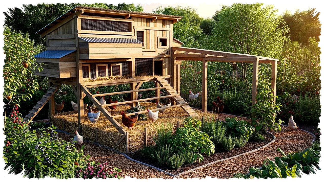 7 Desain Kandang Ayam Dekat Kebun, Hemat Pupuk Tapi Kotorannya Tak Boleh Asal Dipakai