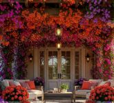 7 Model Teras Rambat Ala Secret Garden, Rumah Langsung Lebih Romantis dan Privasi Kian Rapat