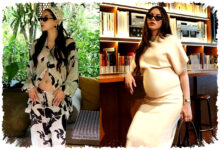 7 OOTD Bumil Alyssa Daguise, Modis Tanpa Mengorbankan Kenyamanan