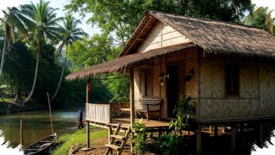 7 Rumah Hemat di Tepi Sungai, Dari Panggung Antibanjir hingga Kontainer Rp15 Juta