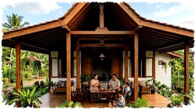 7 Rumah Minimalis Joglo di Kampung yang Terlihat Mahal, Padahal Tetap Hemat dan Sejuk 7 Rumah Minimalis Joglo di Kampung yang Terlihat Mahal, Padahal Tetap Hemat dan Sejuk