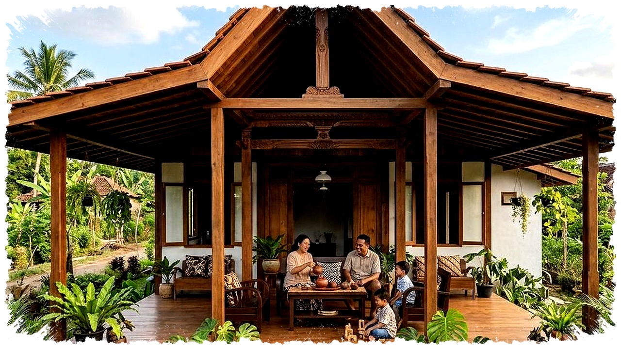 7 Rumah Minimalis Joglo di Kampung yang Terlihat Mahal, Padahal Tetap Hemat dan Sejuk 7 Rumah Minimalis Joglo di Kampung yang Terlihat Mahal, Padahal Tetap Hemat dan Sejuk