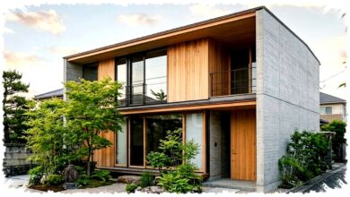 8 Model Rumah Kotak Ala Jepang, Tenang, Hemat Energi, dan Tetap Estetik di Lahan Sempit