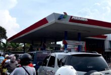 Antrean SPBU Sepanjang Wonogiri–Solo Hanya Muncul Di Jam Sibuk, Di Luar Itu Lengang