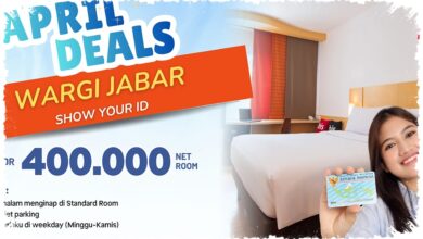 April Deals Wargi Jabar di ibis Bandung Pasteur, Menginap Rp400 Ribu dengan Valet Gratis April Deals Wargi Jabar di ibis Bandung Pasteur, Menginap Rp400 Ribu dengan Valet Gratis