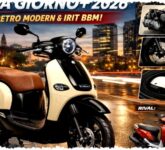 Bocoran Honda Giorno+ 2026, Skutik Retro 52 Km/L ini Siap Goyang Fazzio dan Stylo 160