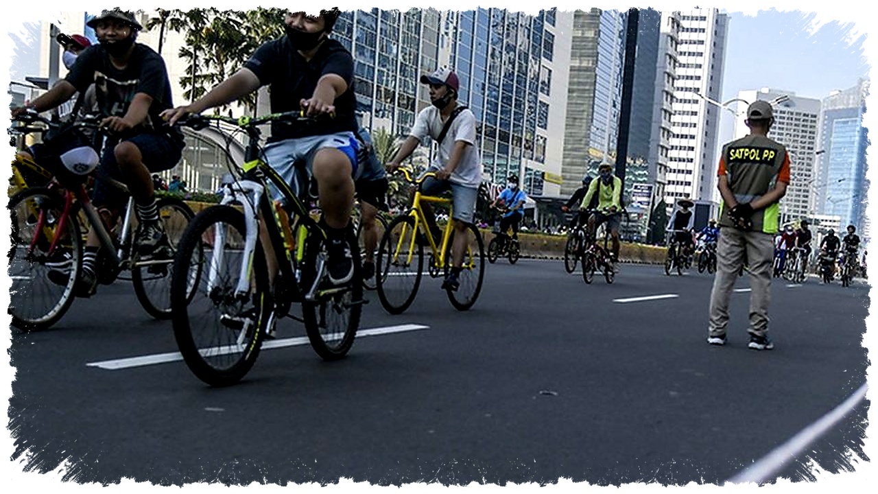 CFD Jakarta Hari Ini Kembali Dibuka Setelah Lebaran, Ini Lokasi dan Area Lengkapnya