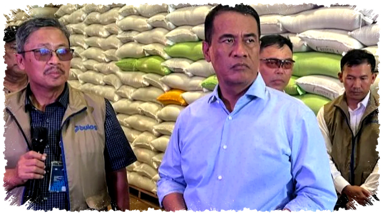 Cadangan Beras RI Tembus 4,5 Juta Ton, Amran Pastikan Stok Aman di Tengah Gejolak Timteng