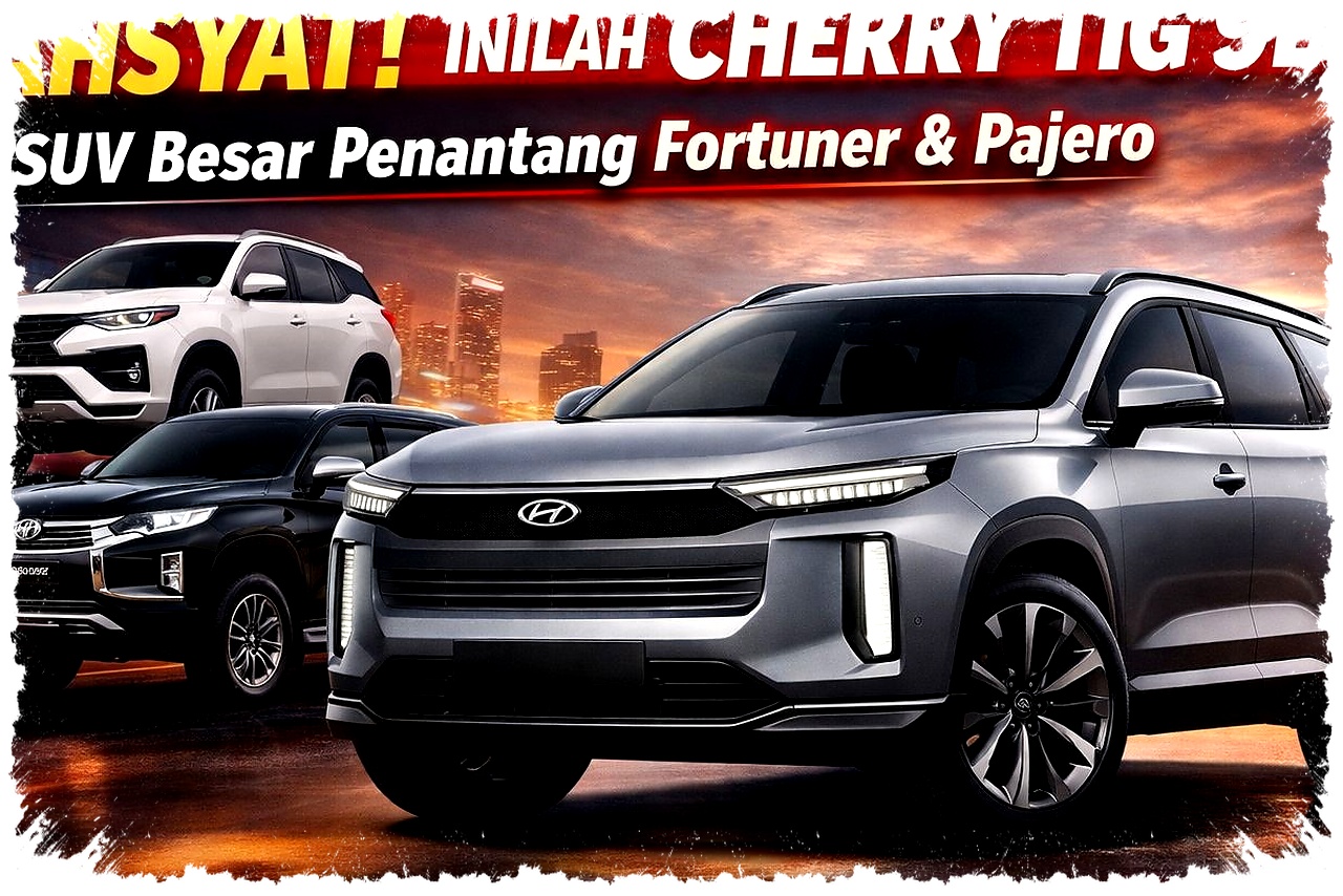 Chery Tiggo 9L Tampil Sangar di Auto Shanghai, Fortuner dan Pajero Mulai Terancam? Chery Tiggo 9L Tampil Sangar di Auto Shanghai, Fortuner dan Pajero Mulai Terancam?