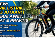 Dicas Tak Sampai Penuh Masih Tembus 31 Km, Sepeda Listrik Rp3,5 Jutaan Ini Ngebut 39 Km/Jam Dicas Tak Sampai Penuh Masih Tembus 31 Km, Sepeda Listrik Rp3,5 Jutaan Ini Ngebut 39 Km/Jam