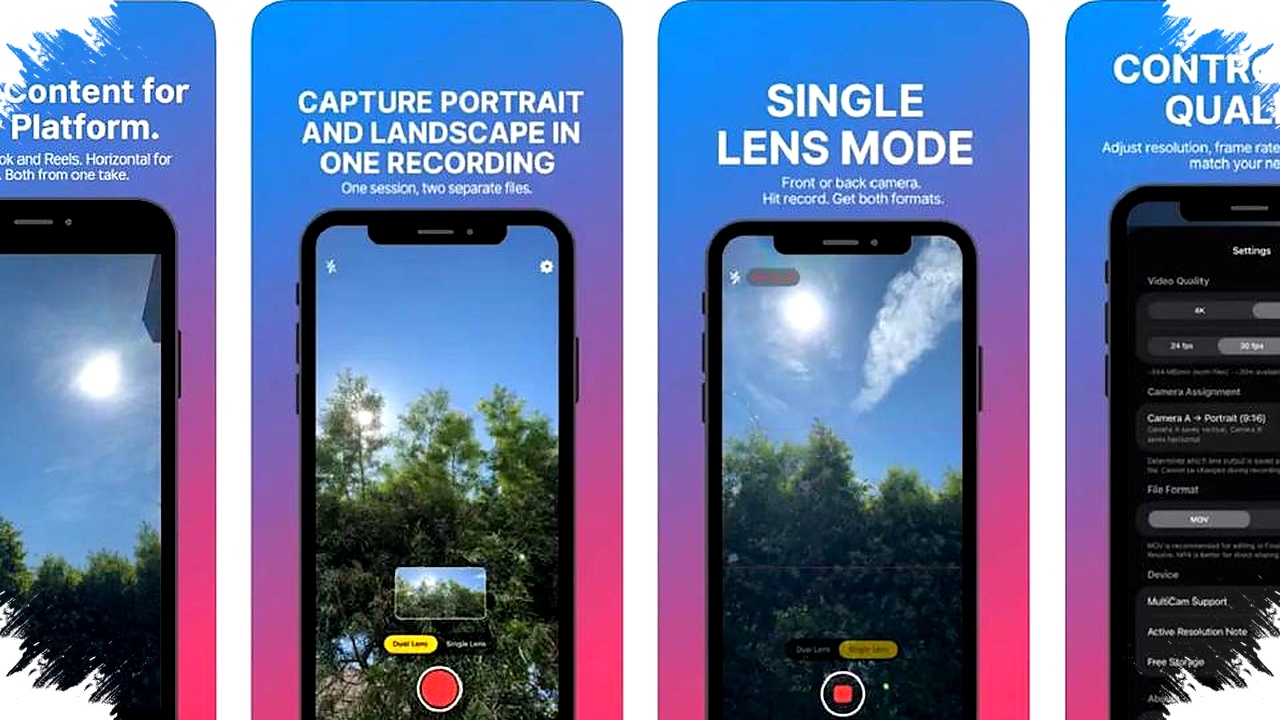 DualShot Recorder Pecahkan Dilema 9:16 Vs 16:9, Satu Rekaman Dua Format Sekaligus