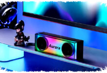 Edifier Aurora Datang Menggoda Meja Kerja, Speaker Tipis Ini Menyala di Bawah Monitor