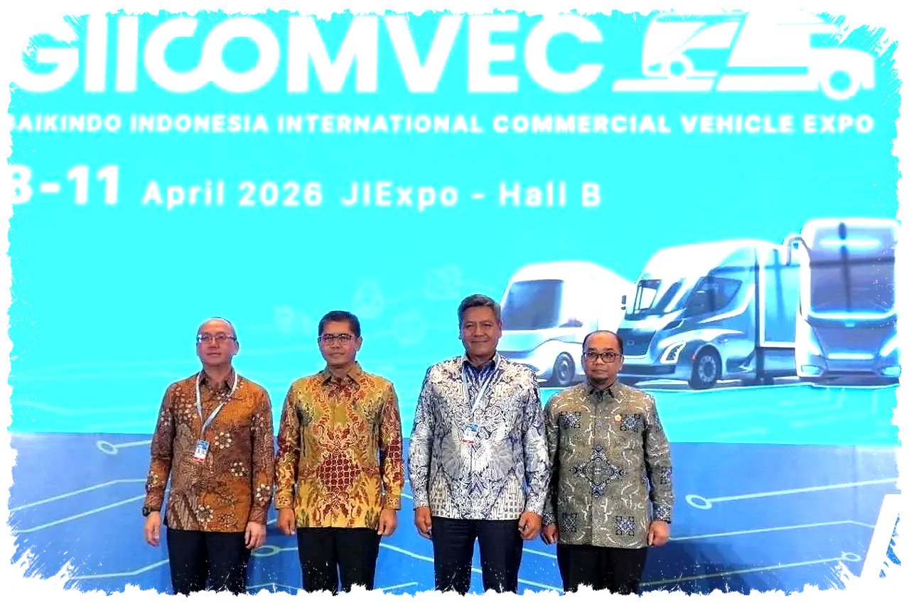 GIICOMVEC 2026 Jembatani Pemerintah Dan Industri Otomotif, Mesin Ekonomi Tak Boleh Mandek GIICOMVEC 2026 Jembatani Pemerintah Dan Industri Otomotif, Mesin Ekonomi Tak Boleh Mandek