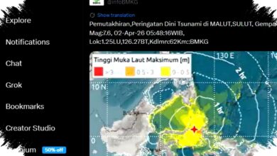 Gempa Sulut M 7,6 Mengguncang Pesisir, 7 Video Warga Saat Tsunami Kecil dan Bangunan Rusak
