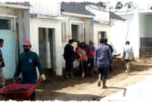 Gotong Royong Warga Mereudu, Pemerintah dan Perantau Percepat Pemulihan Pascabencana