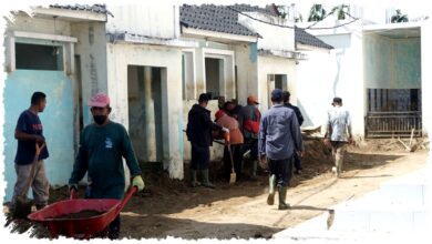 Gotong Royong Warga Mereudu, Pemerintah dan Perantau Percepat Pemulihan Pascabencana