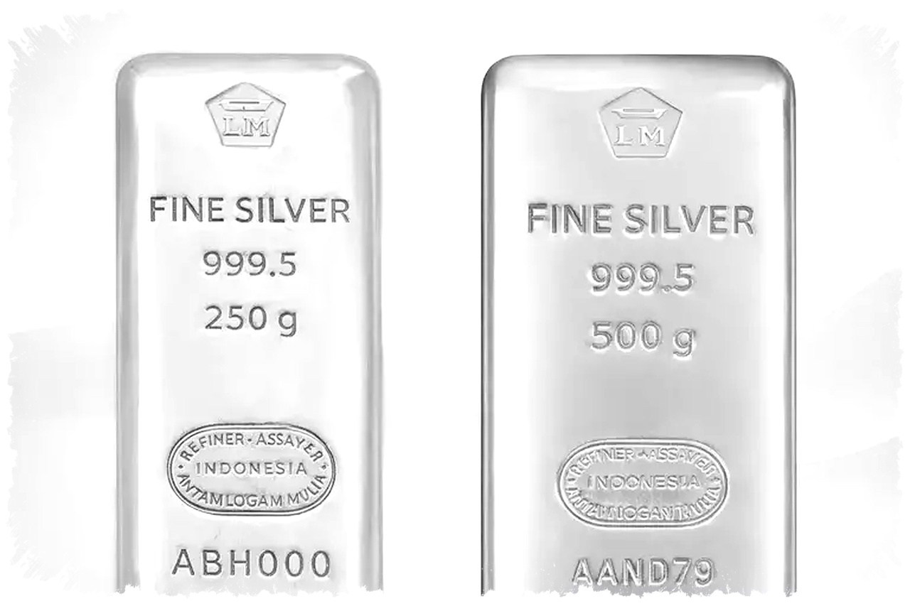 Harga Perak Antam Bertahan di Rp 46.550, Setelah Terjun Tajam Sehari Sebelumnya