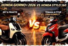 Honda Giorno+ 2026 Datang Bukan Sekadar Gaya, Bagasi 30 Liter Siap Tusuk Stylo 160