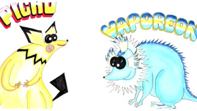 Ibu Gambar Pokémon Hanya Dari Bulbapedia, Hasilnya Justru Sangat Unik