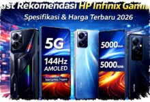 Infinix GT 30 Pro Hingga Hot 60 Pro, Pilihan Gaming Paling Masuk Akal 2026