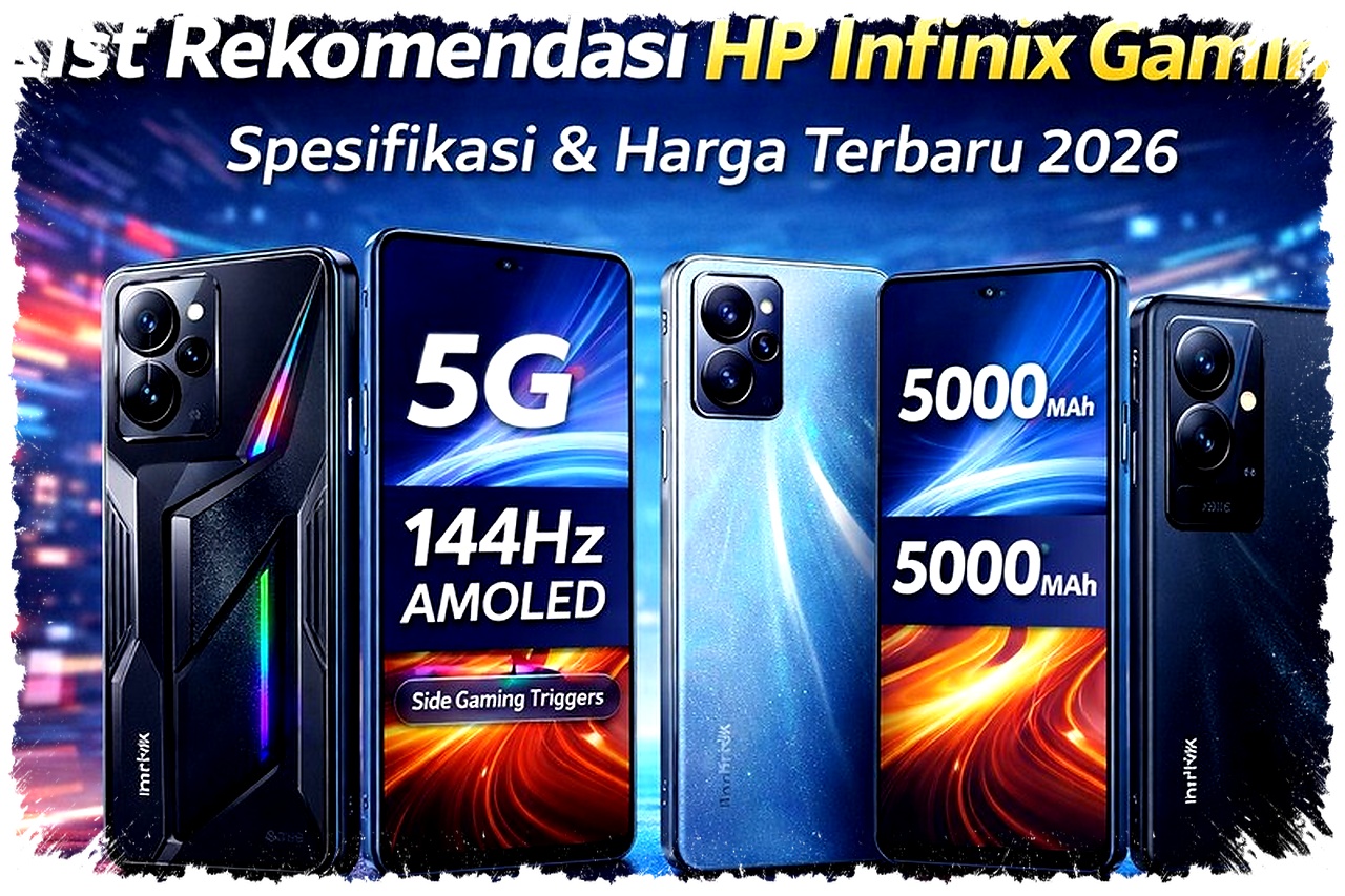 Infinix GT 30 Pro Hingga Hot 60 Pro, Pilihan Gaming Paling Masuk Akal 2026