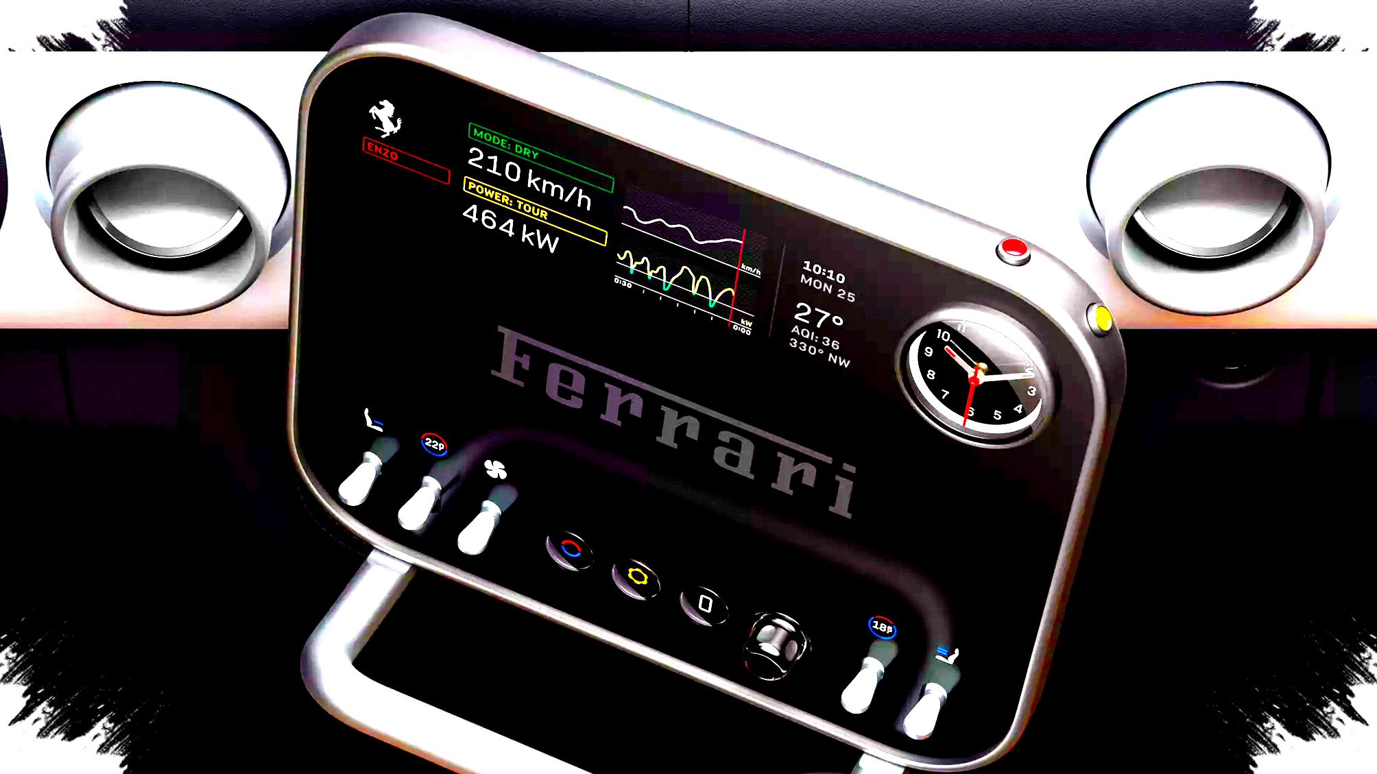 Jony Ive Membenci Layar Sentuh Mobil, Ferrari Luce Justru Dipenuhi Tombol Mekanis