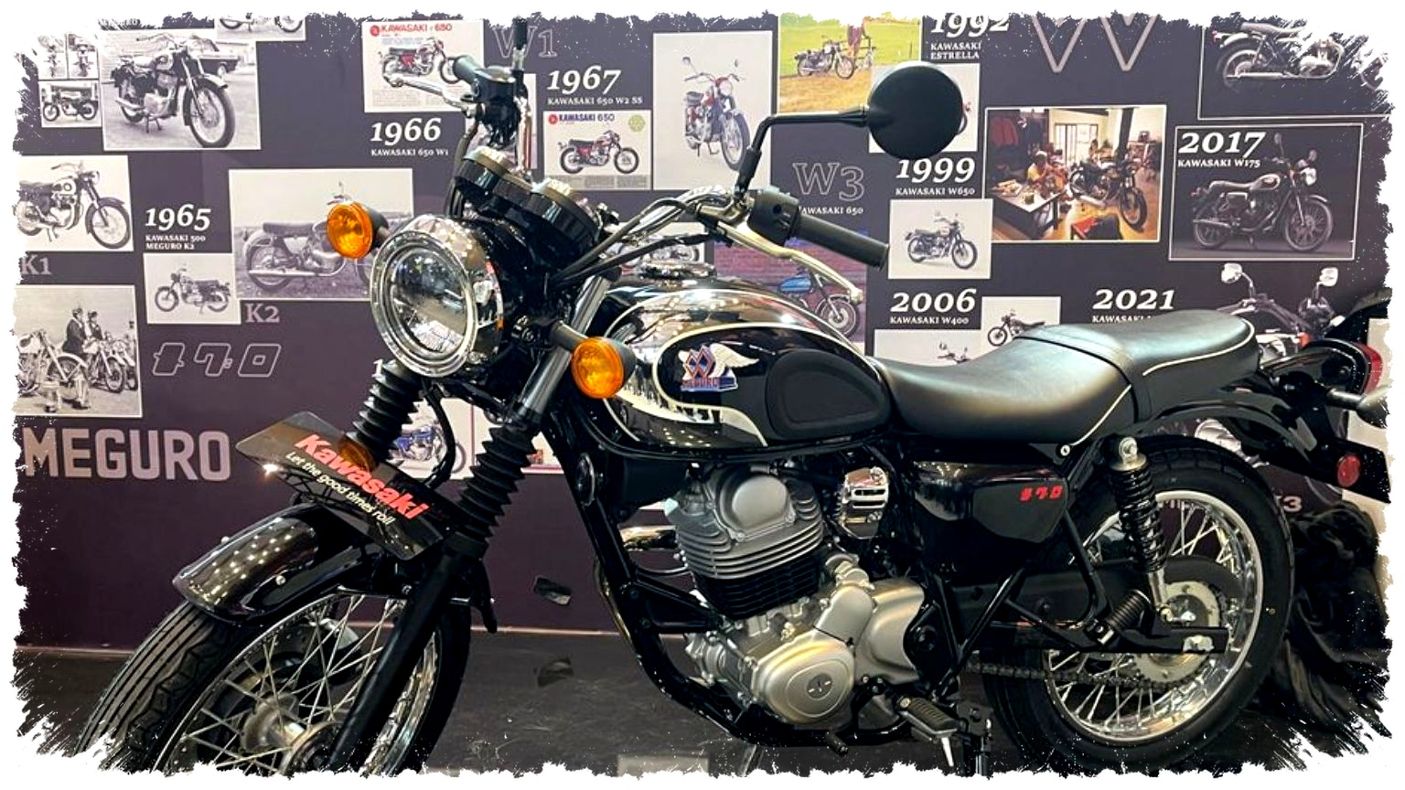 Kawasaki Meguro S1 Bukan Motor Kencang, Justru Di Situ Pesona Klasiknya Menampar Tren Modern