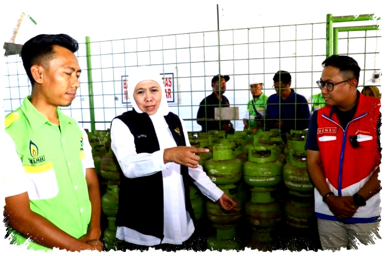Khofifah Ingatkan Warga Bijak Pakai LPG dan BBM, Pasokan Dijaga Tetap Aman
