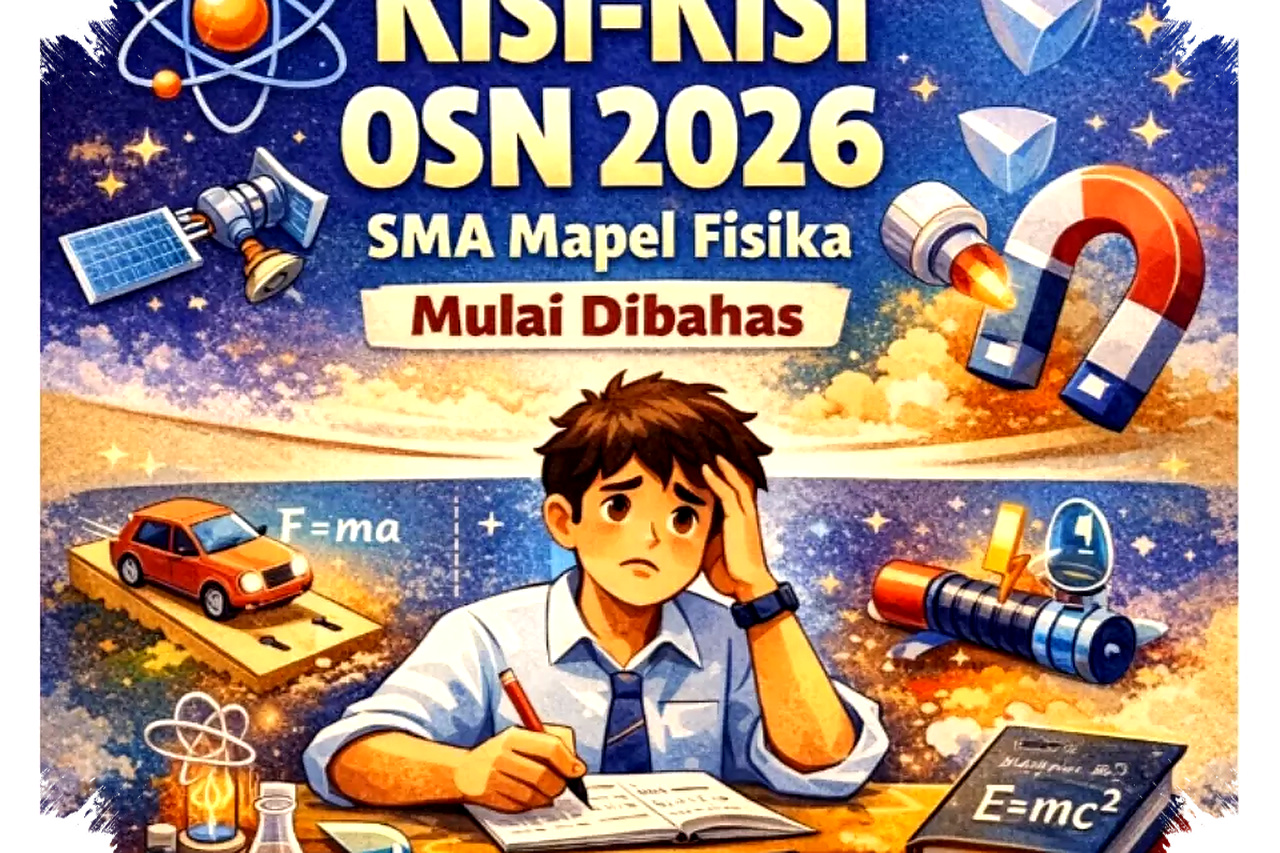 Kisi-Kisi OSN Fisika 2026 Dibahas, Mekanika Hingga Fisika Modern Uji Nyali Siswa SMA