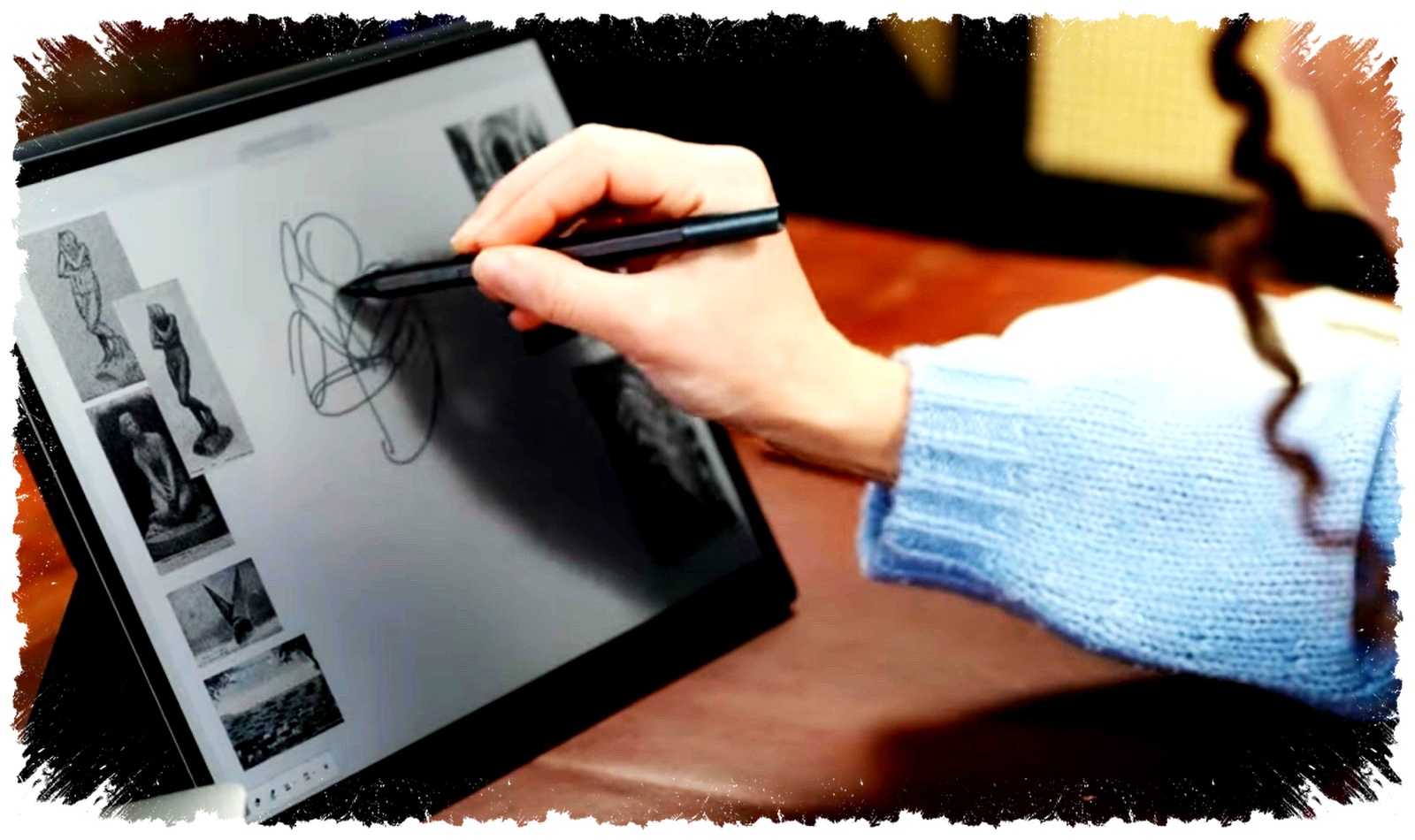 Layar E Ink Ini Tembus 60 Hz dan Latensi di Bawah 100 ms, Stylus Jadi Senjata Utamanya