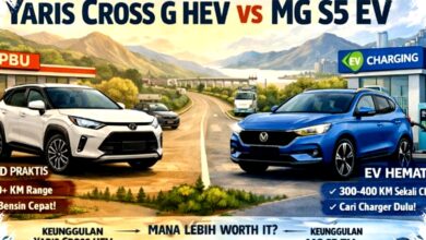 MG S5 EV Memang Lebih Irit, tapi Yaris Cross HEV Terasa Lebih Aman untuk Mudik 2026