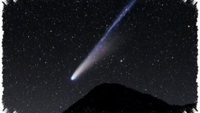 Malam Ini 28 Maret, Komet Paskah Belum Terjangkau Mata Telanjang di Vietnam Malam Ini 28 Maret, Komet Paskah Belum Terjangkau Mata Telanjang di Vietnam