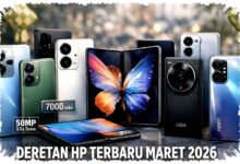 Mau Upgrade Antara 1 Jutaan Hingga 30 Jutaan, 10 HP Baru Maret 2026 Ini Paling Menarik!