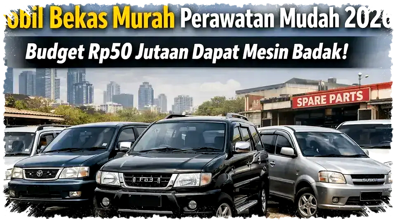 Mobil Bekas Rp 100 Juta, Jangan Kejar Gengsi Kalau Tak Mau Tersandera Biaya Perawatan