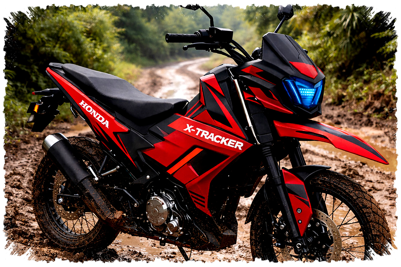 Motor Rp15 Jutaan Ini Siap Kerja Keras, Honda X-Tracker Irit 60,5 Km/L dan Bergaya Trail
