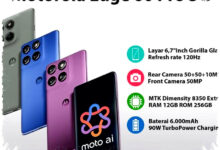 Motorola Edge 60 Pro Tak Main-Main, Dimensity 8350 Extreme dan RAM 16GB Siap Libas Multitasking