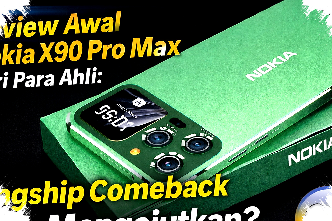 Nokia X90 Pro Max Mengejutkan Para Ahli, Bangkit Lewat Performa, Kamera, dan Baterai Jumbo