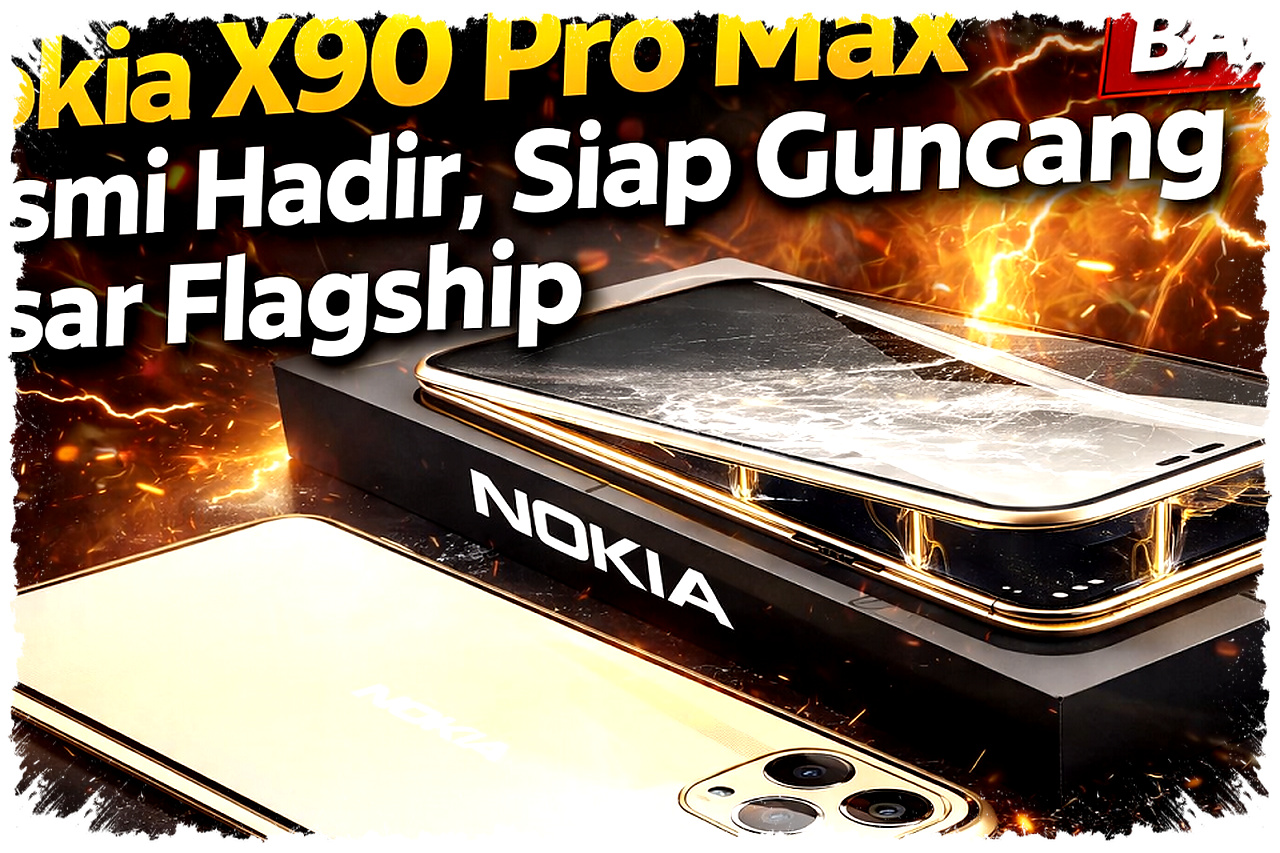 Nokia X90 Pro Max Resmi Meluncur, Tantang Dominasi Flagship Dengan Kamera Canggih Dan Baterai Jumbo