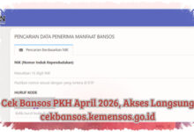 PKH April 2026 Mulai Cair Bertahap, Cek Status Anda di cekbansos.kemensos.go.id