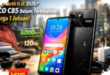 POCO C85 Masih Layak Di 2026, Baterai 6000mAh Dan Harga 1 Jutaan Sulit Ditandingi!