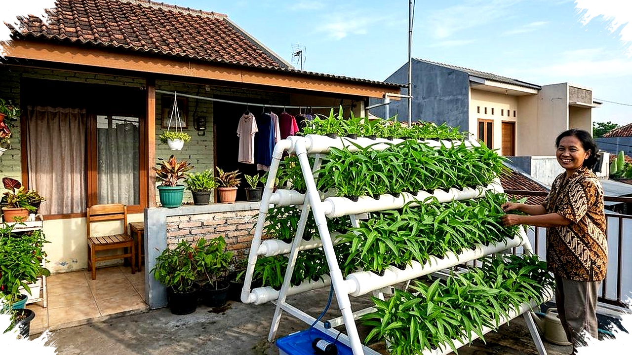 Panen Kangkung Hidroponik 20 Hari Bukan Mitos, Salah Cahaya Sedikit Langsung Lemas