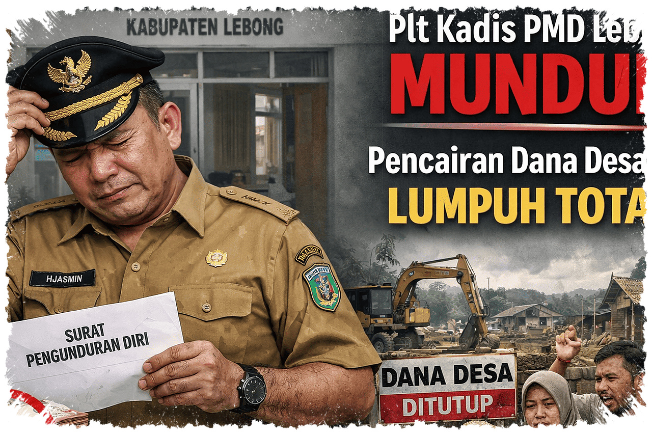 Plt Kadis PMD Mundur, Dana Desa 2026 Lebong Tersendat Total Plt Kadis PMD Mundur, Dana Desa 2026 Lebong Tersendat Total