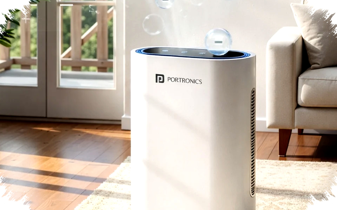 Portronics Air X Datang Mengadang Polusi, Klaim Bersihkan Udara Tiap 12 Menit