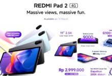 REDMI Pad 2 4G Resmi Meluncur, Layar 11 Inci 2.5K dan Baterai 9.000mAh