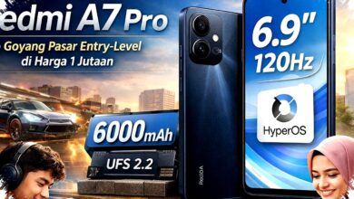 Redmi A7 Pro Bawa Layar 120Hz Dan Baterai 6000 mAh, Harga Sejutaan Bikin Entry-Level Terasa Naik Kelas