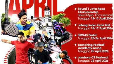 Semarang Menyambut Gelombang Event Olahraga Nasional, April Dipadati Agenda Besar