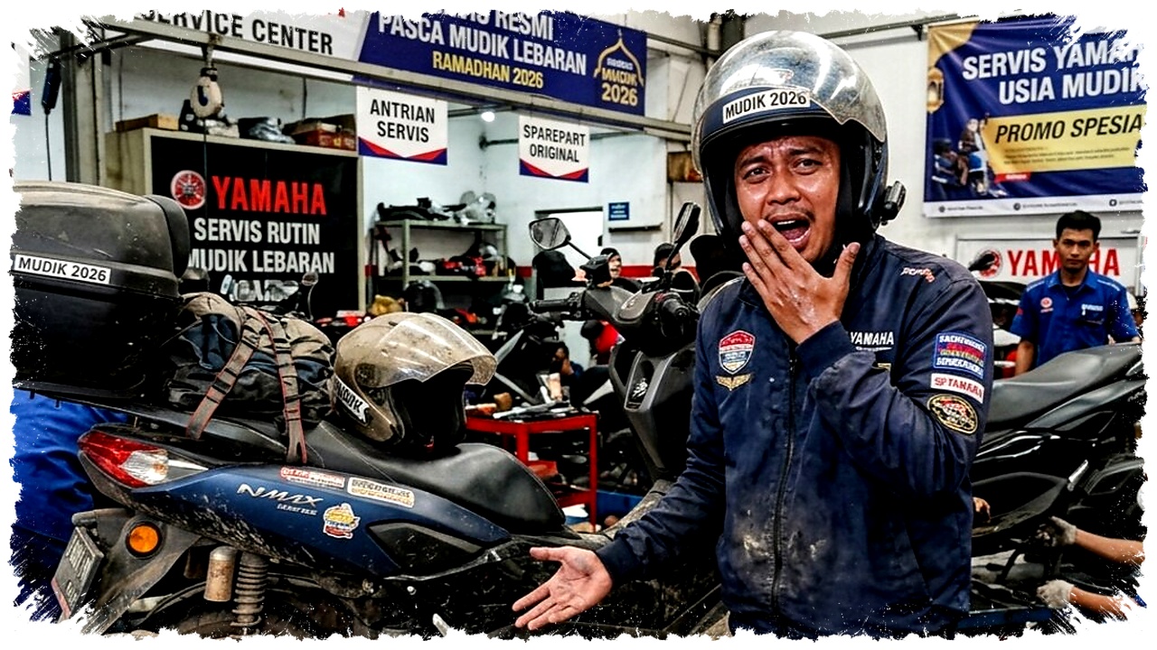 Servis Yamaha NMax 2026 Usai Mudik, Telat Ganti Oli Mesin Bisa Cepat Kasar