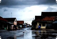 Shearline Menyapu Kepri Sore Ini, Hujan Ringan Guyur Sejumlah Wilayah