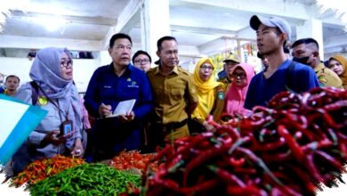 Sidak Pasar Jelang Idul Fitri di Prabumulih, Pemkot Pastikan Pangan Aman dan Harga Stabil