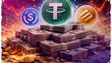 Stablecoin Tembus 5 Miliar, USDC Melesat Saat USDT Mulai Tergelincir